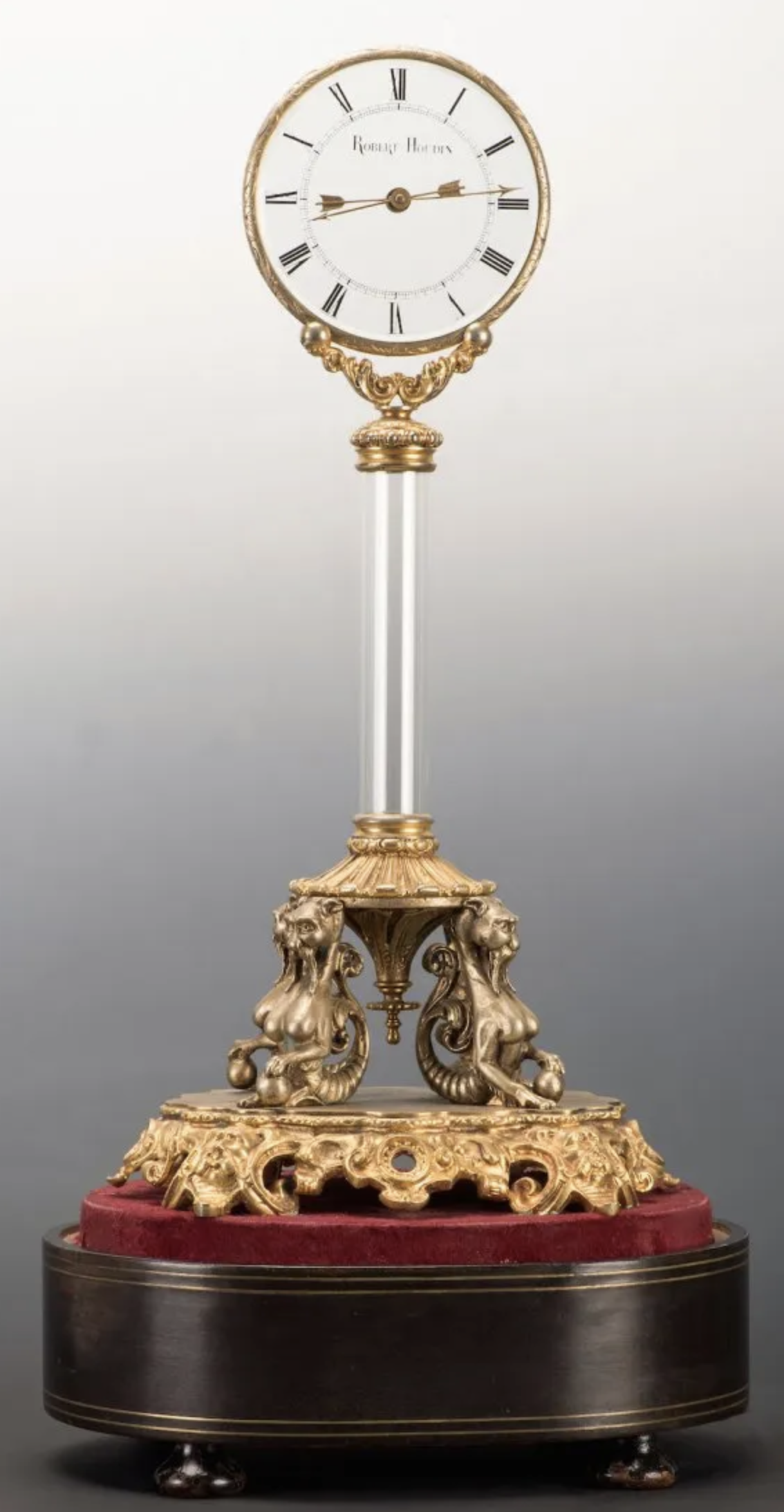 Robert-Houdin Triple Mystery Clock. Paris